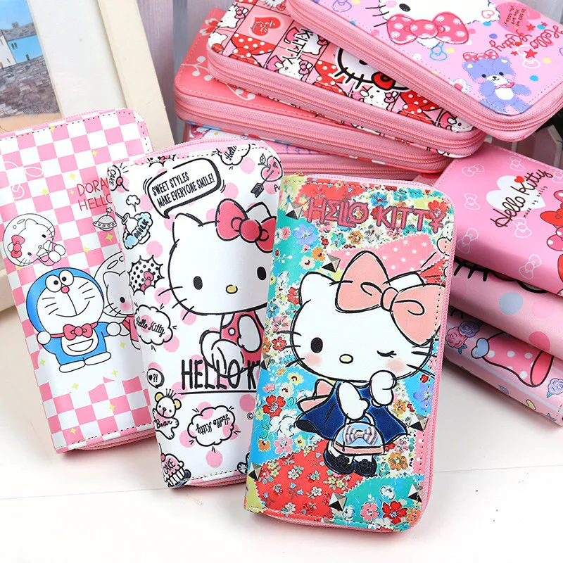 Kawaii Cartoon Coin Purse – Cute Korean Japanese Style Storage Pouch with Zipper, Portable Small Wallet for Students, Women & Girls